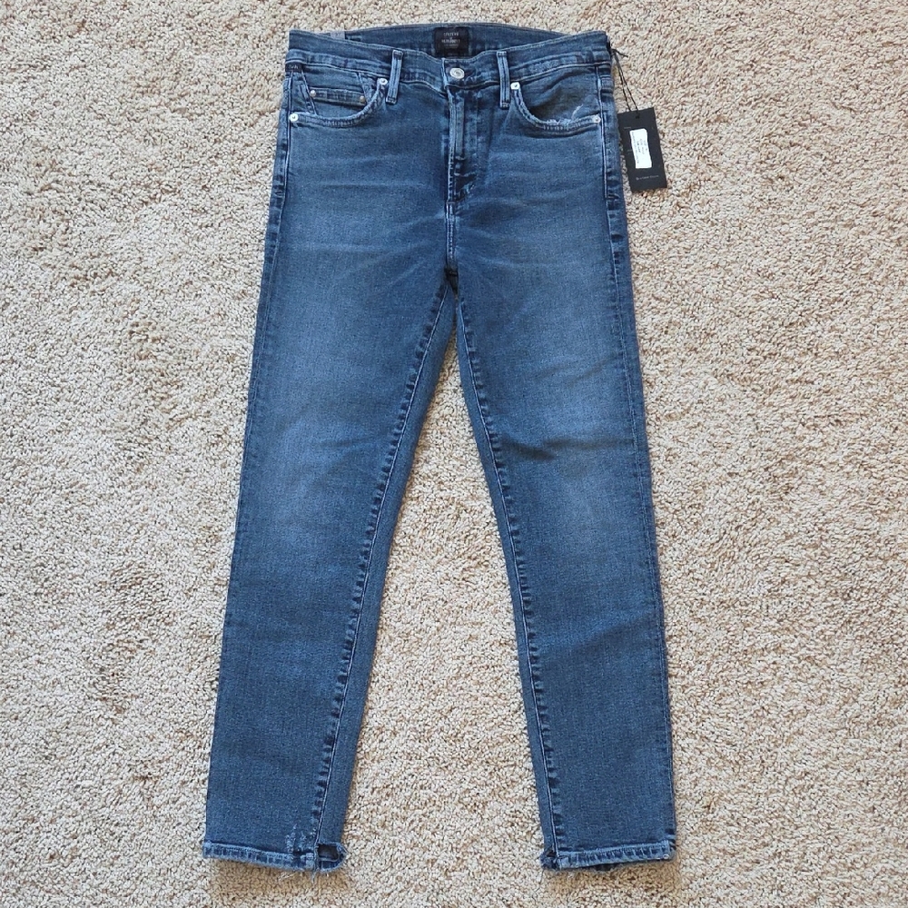 Citizens Of Humanity Rocket Crop High Rise Skinny
